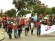 Al menos 2.500 personas participaron en la conmemoración del 1 de mayo en el sur de Bogotá. Foto: Yovana Vargas.