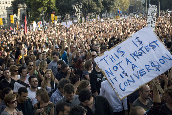 "Esto no es una protesta: es una conversión" - Foto: Sara Wiederkher