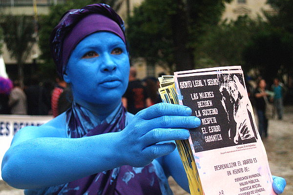 Los movimientos de mujeres exigen aborto legal y seguro como derecho - Foto: Omar Vera