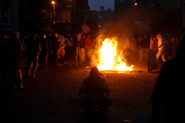 Protestas en El Cairo por masacre de Port Said - Foto: Ahmed Mahdy