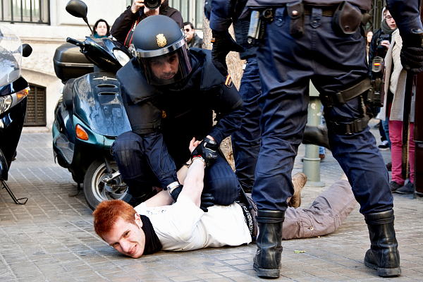 Resultado de imagen de represion policial