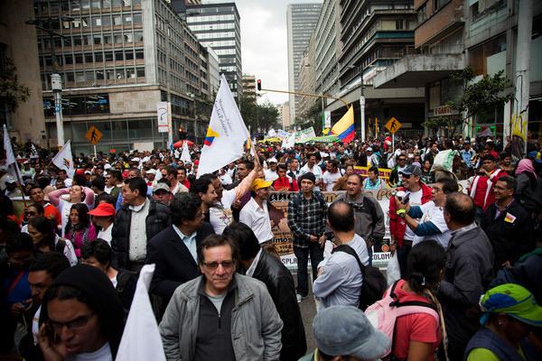 Las organizaciones y movmimientos sociales son actores fundamentales si se quiere hablar de paz en Colombia - Foto: Iván Otero Gelabert