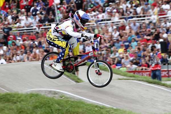 Mariana Pajón, ganadora de la medalla de oro en Londres 2012 - Foto: Poul Iversen