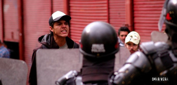 "Yo soy más patriota que uds." - Foto: Omar Vera