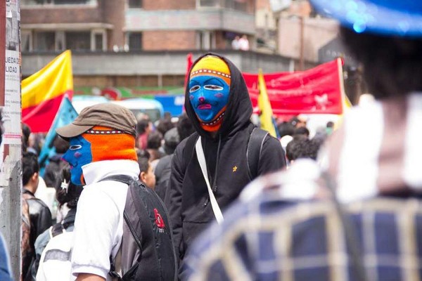 Lucha enmascarada - Foto: Javier Guáqueta