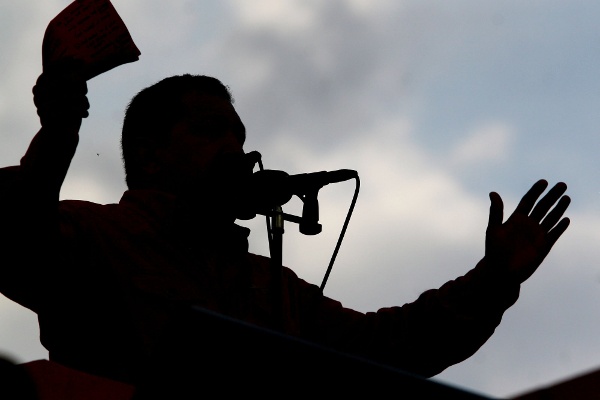 Hugo Chávez - Foto: Bernardo Londoy