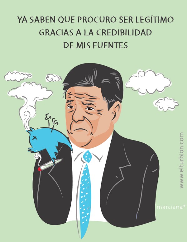 Juan Carlos Vélez y la sobredosis - Caricatura: Marciana Ariza