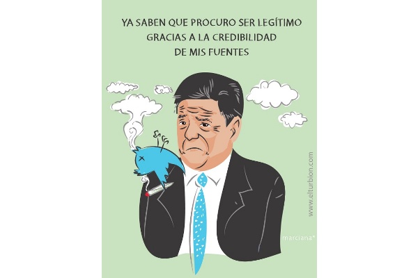 Juan Carlos Vélez y la sobredosis - Caricatura: Marciana Ariza