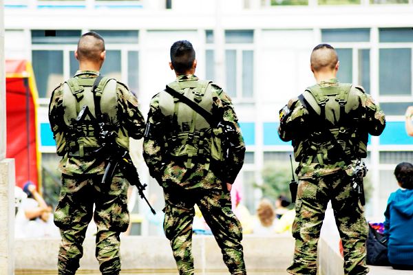 En Colombia las Fuerzas Militares mantienen un poder casi ilimitado - Foto: Oneris Daniel Rico García