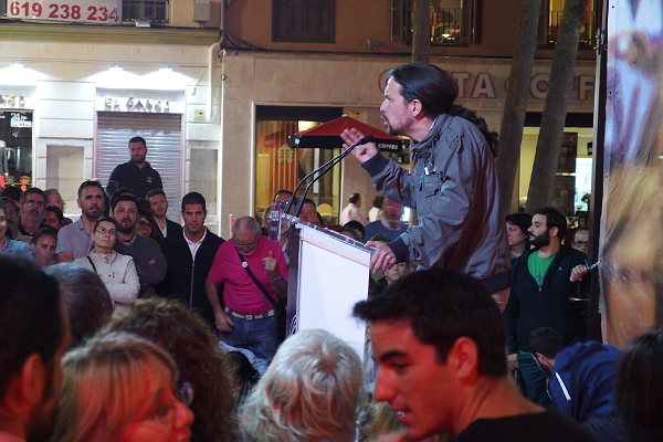 El partido de izquierda español Podemos, encabezado por Pablo Iglesias, ha sido el mejor ejemplo de una nueva izquierda europea - Foto: Cyberfrancis