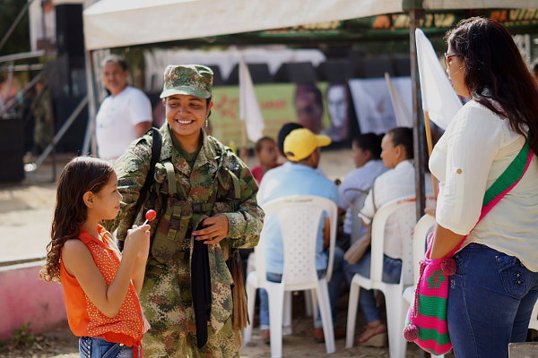 El corregimiento Conejo, de Fonseca (La Guajira), visitado por voceros de las FARC hace pocos días, ha sido fuertemente golpeado por la pobreza y el paramilitarismo - Foto: La Plena.