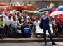 Las personas con discapacidad exigen al gobierno de Bogotá respeto por sus derechos - Foto: Camila Ramírez.