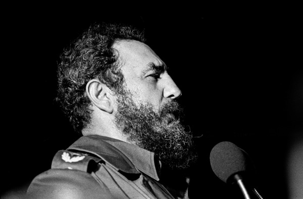 Fidel Castro. Foto: Marcelo Montecino.