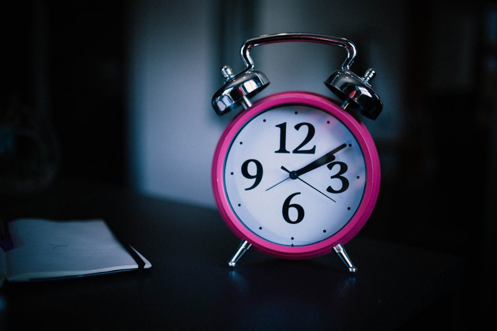 Keeping an eye on the time