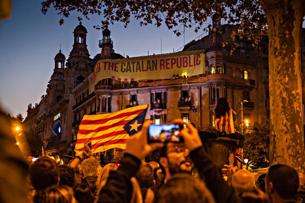 "La República Catalana". Foto: Toshiko Sakurai.