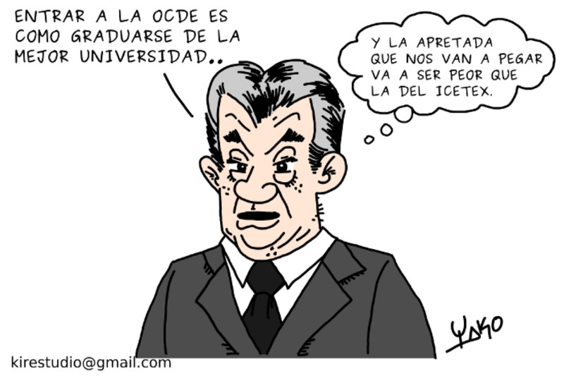 "Graduados". Caricatura: Yako.