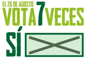 Vota 7 veces sí en la consulta anticorrupción.