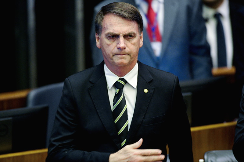 Bolsonaro, el nuevo presidente de Brasil, encarna una nueva generación de gobernantes abiertamente fascistas. Foto: Pedro França.