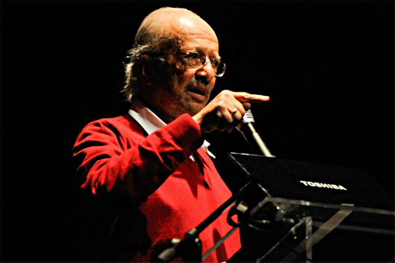 Javier Darío Restrepo (1932-2019). Foto: Fundación Nuevo Periodismo Iberoamericano.