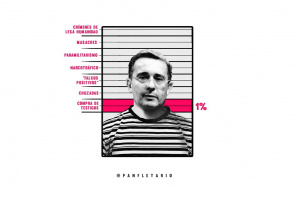 "1%". Ilustración: Panfletario