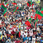 La Minga camina por Bogotá