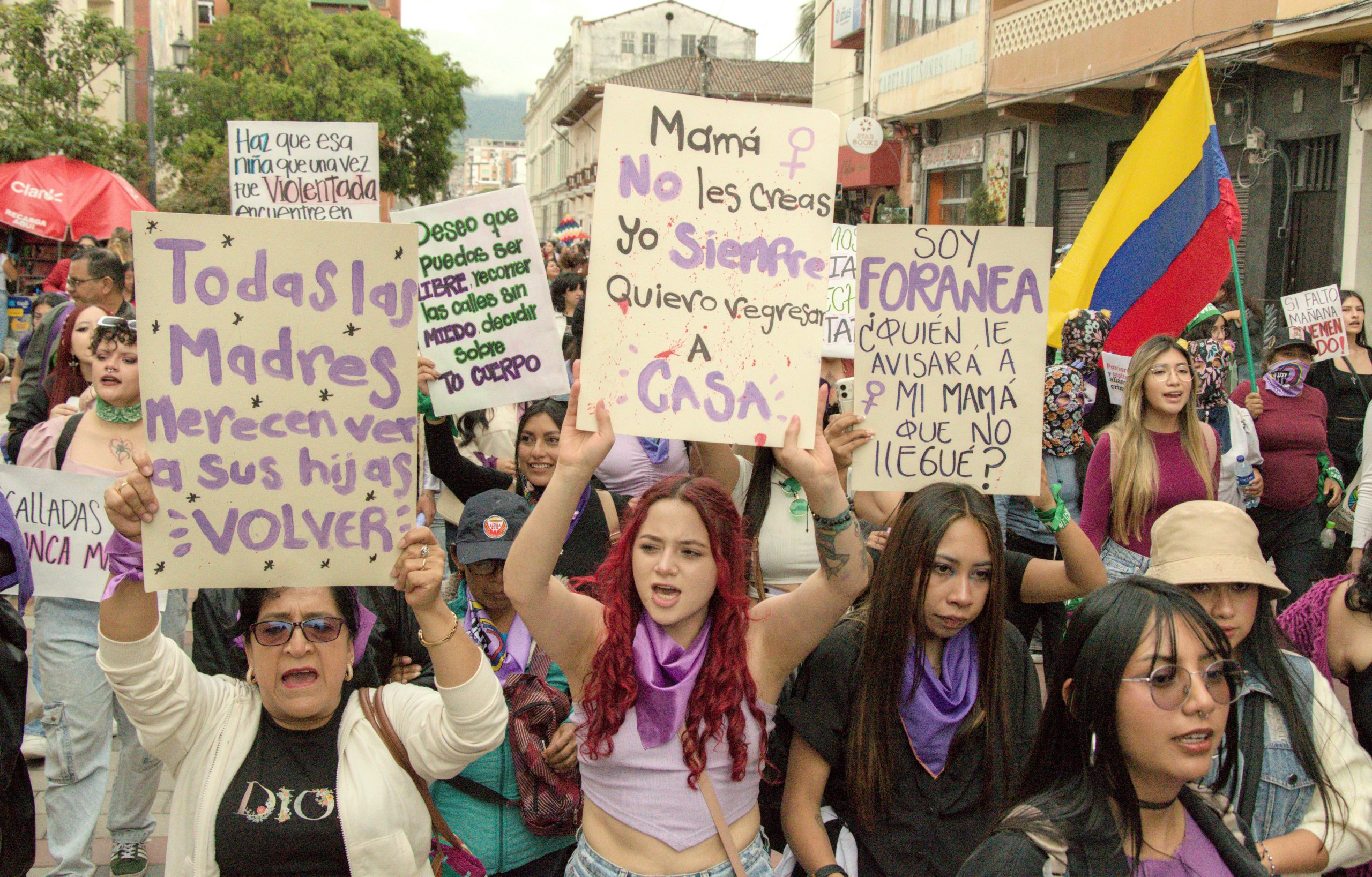 8M:2025, en Pasto - Foto: Andrés Gómez