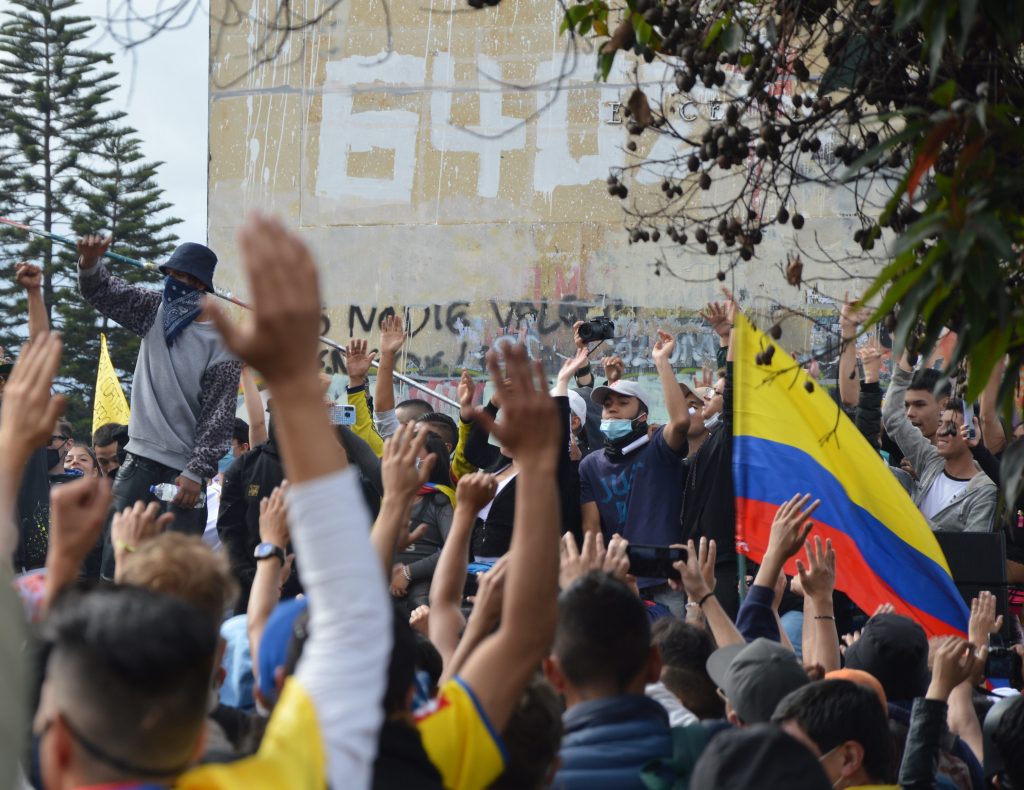 La juventud se movilizó en las calles en 2021 - Foto: Andrés Gómez