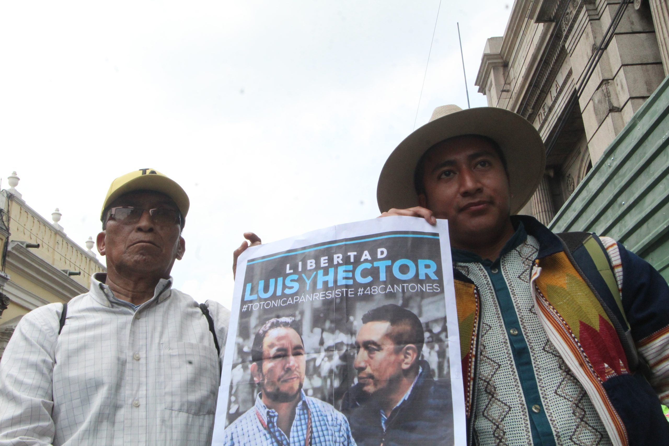 Manifestación del 5 de mayo del presente año en apoyo a Luis Pachecho y Héctor Chaclán. Foto: Juan Manuel Rosales S. / Festivales Media