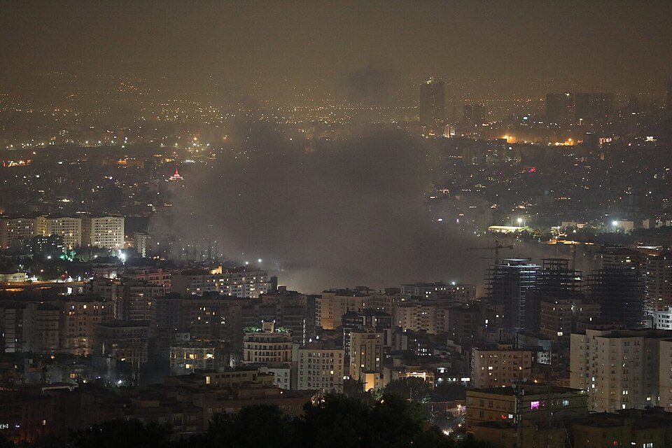 La Fuerza Aérea israelí atacó partes de Teherán al amanecer del viernes 13 de junio de 2025 - Foto: MEHR News Agency