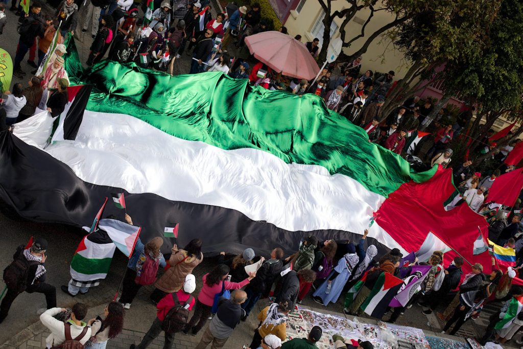 Colombia en las calles respalda al pueblo Palestino