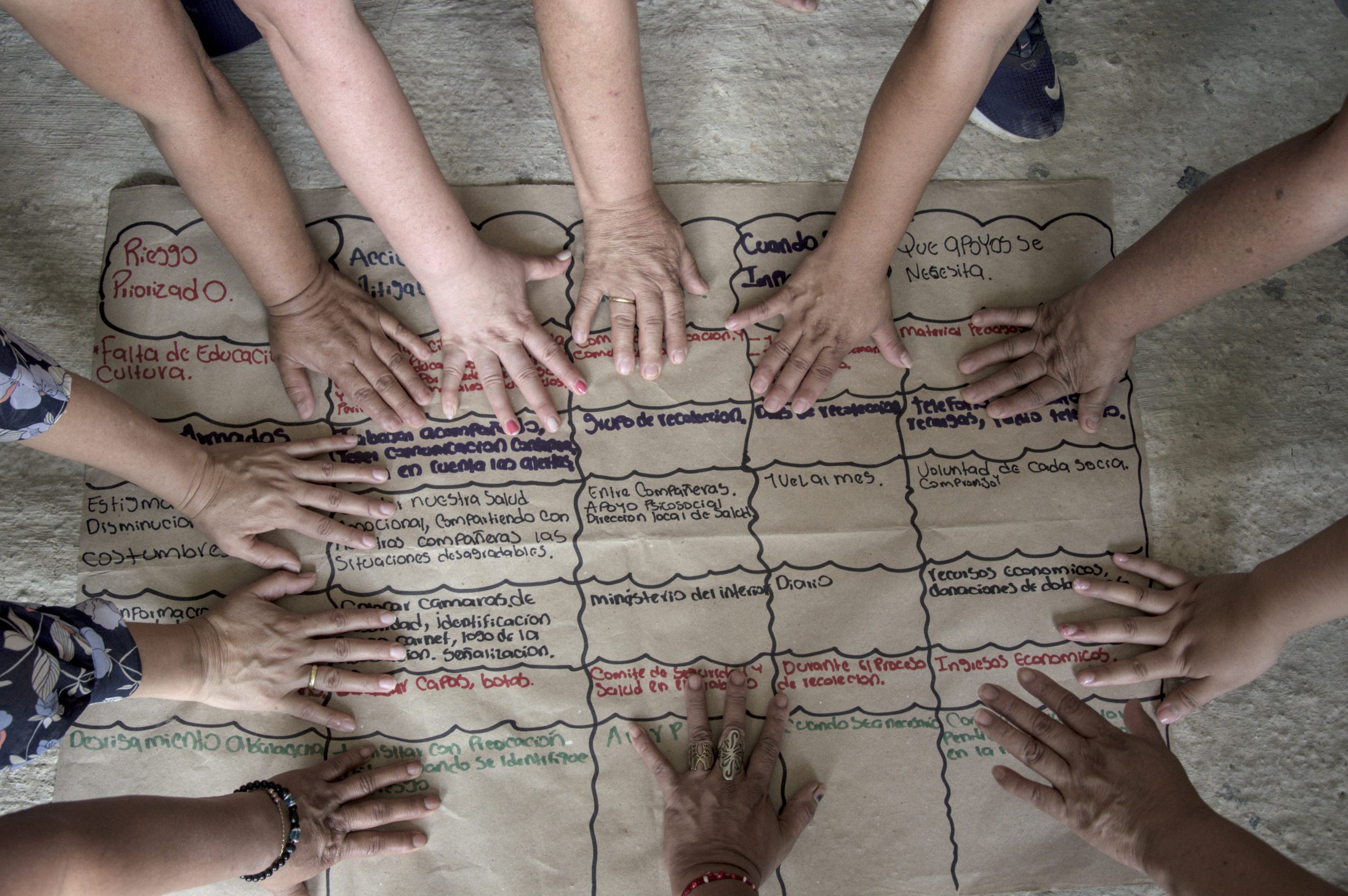 Mujeres Sembrando paz y resiliencia - Foto: Andrés Gómez