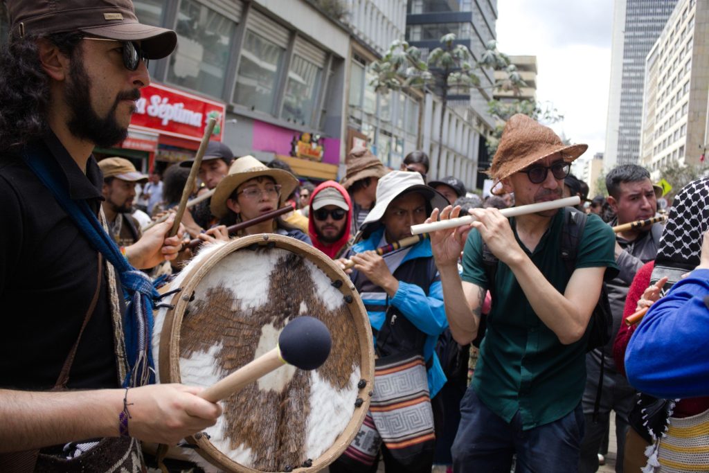 Alegría y música en la fiesta de los y las trabajadoras
