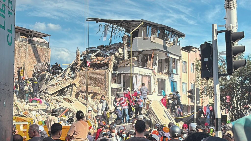 WCK responde al terremoto en la costa del Pacífico de Colombia.